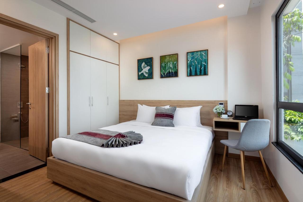 The Galaxy Home Hotel & Apartment Hanoi Buitenkant foto