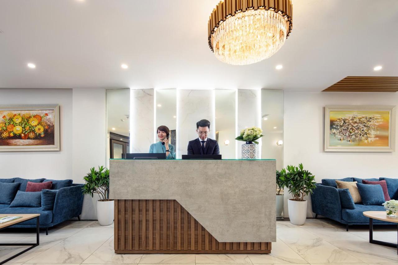 The Galaxy Home Hotel & Apartment Hanoi Buitenkant foto